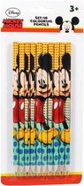 Mickey Mouse kleurpotloden set 10 stuks