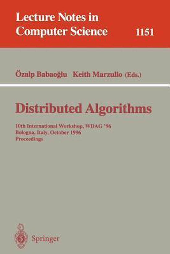 Distributed Algorithms | 9783540617693 | Boeken | bol