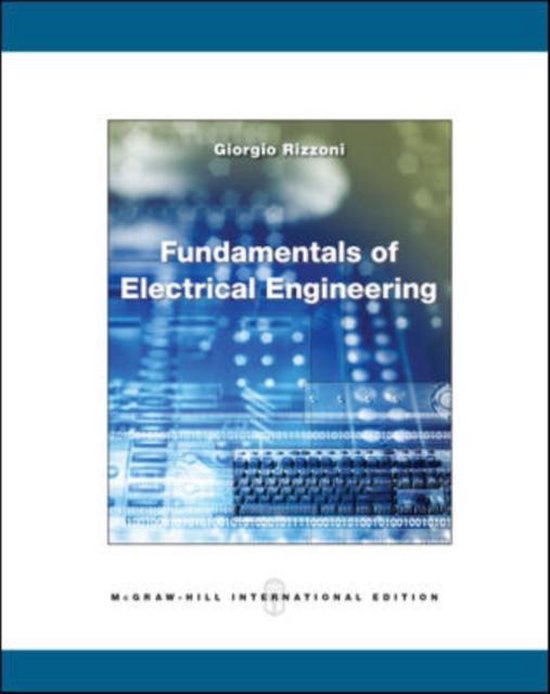 Fundamentals of Electrical Engineering 9780071283380 Giorgio