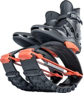 Kangoo Jumps Pro7 Reboundschoenen, Volwassen, Zwart / Oranje, maat XL (45-48)