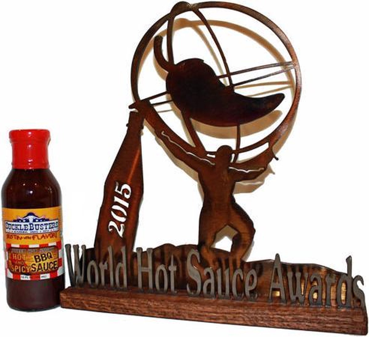 SuckleBusters Hot & Spicy BBQ Sauce 354ml.