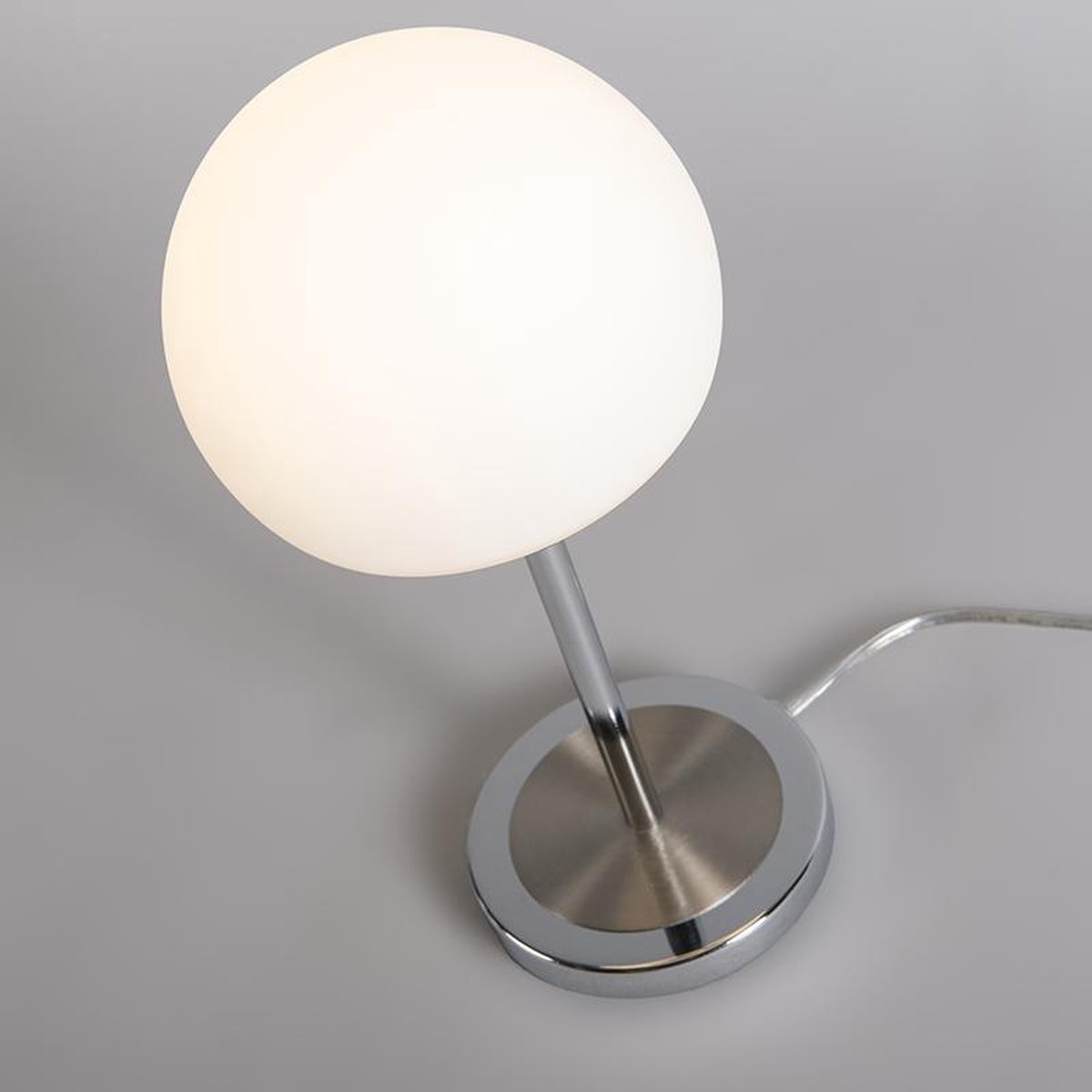 regeling Correlaat Wardianzaak QAZQA Bauhaus - Tafellamp - 1 lichts - H 310 mm - staal | bol.com