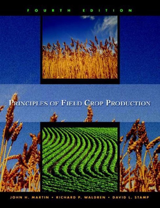 Principles of Field Crop Production, John Martin 9780130259677