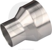 Aluminium verloop recht 76 - 70 mm