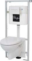 Plieger Sense inbouwreservoirpack dualflush wit rimless softclose