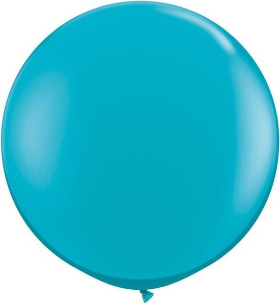 Premium Mega Ballonnen 90cm Turquoise (2st)