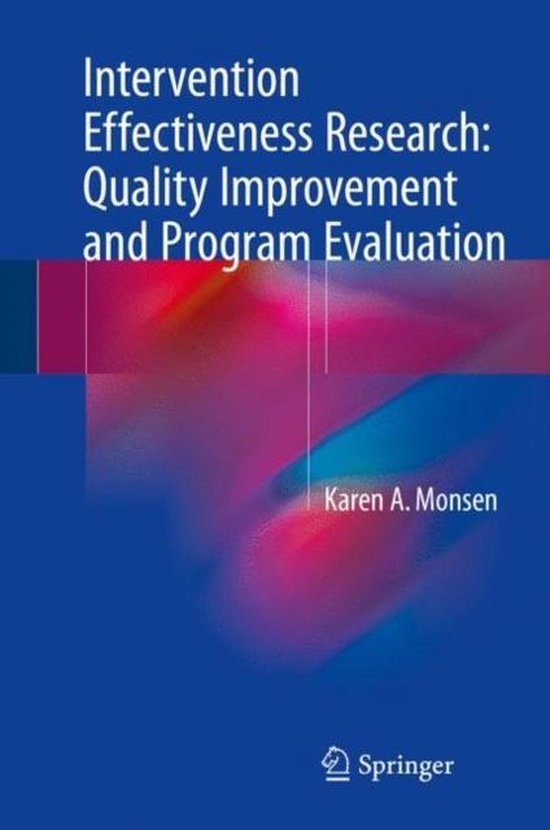Intervention Effectiveness Research: Quality Improvement and ... - cover