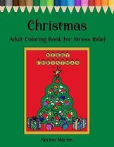 Christmas Adult Coloring Book For Stress Relief