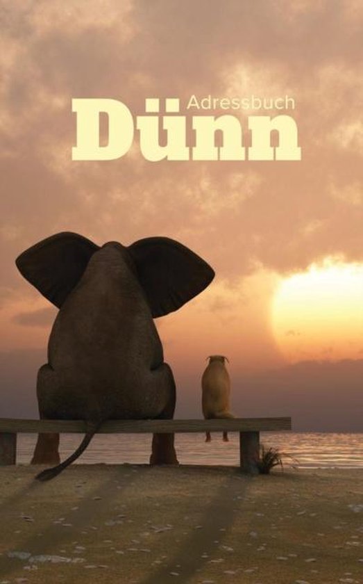 Adressbuch Dünn - cover