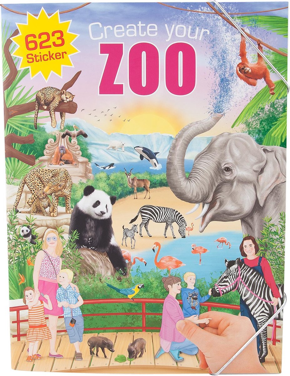 Create Your ZOO stickerboek