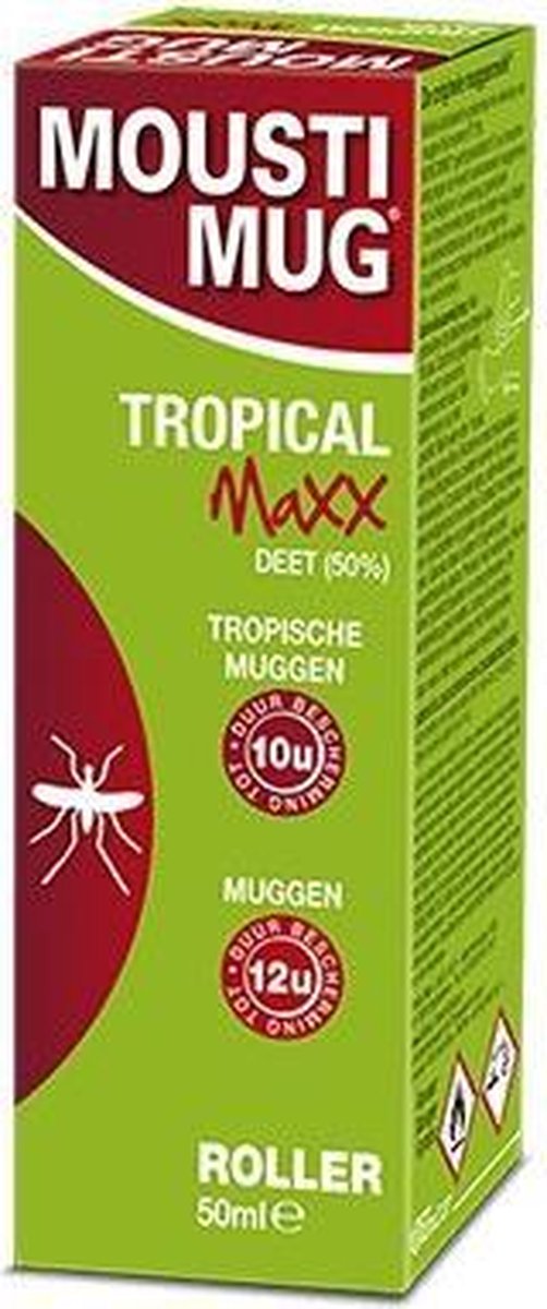 Moustimug Tropical Maxx 50% DEET Anti-Moustiques Spray 100ml