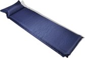 Opblaasbare Luchtbed Blauw 200cm - slaapmat - Opblaasbare matras