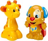 Fisher Price Talk N Teach Dierentuin Dieren Puppy en Giraf, Cijfers leren