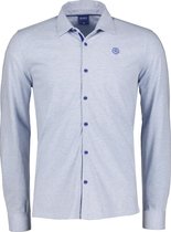 Qubz Overhemd - Modern Fit - Blauw - M