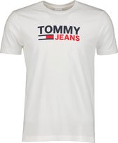 Tommy Jeans T-shirt - Modern Fit - Wit - M