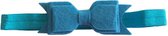 Haarband Meisje - Hoofdband voor Meisjes - Meisjes Haaraccessoires - Kind - Haarband Strik - Turquoise