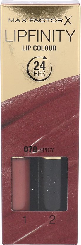 Max Factor Lipfinity Lip Colour Lippenstift - 070 Spicy - Max Factor