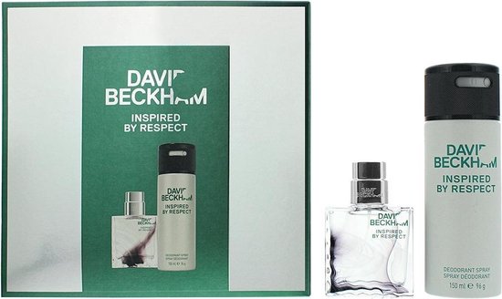 David Beckham Inspired By Respect 2 Piece Gift Set: Eau De Toilette 40ml - Deodorant... bol.com