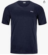 FILA Men's Performance Heather T-SHIRT NAVY, M