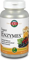 Kal Super Enzymes 60 Comp Accion Prolongada