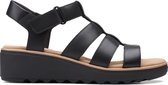 Clarks - Dames schoenen - Jillian Quartz - D - black leather - maat 5,5