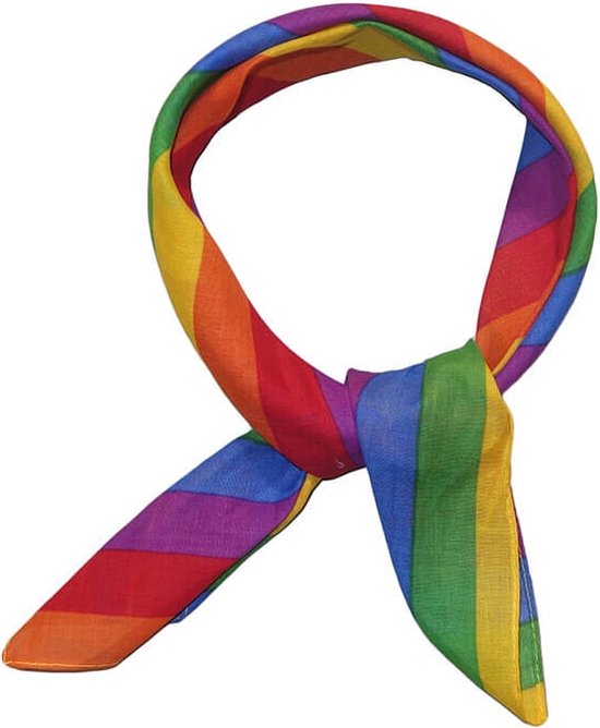 Bandana / Kleine Sjaal Regenboog