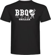 T-Shirt - Casual T-Shirt - Fun T-Shirt - Fun Tekst - Lifestyle T-Shirt - Barbecue - Zomer - Food - BBQ - BBQ Griller - Zwart - Maat XXL