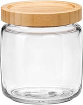 Bormioli Rocco Voorraadpot - Bamboe Deksel - 0,75L