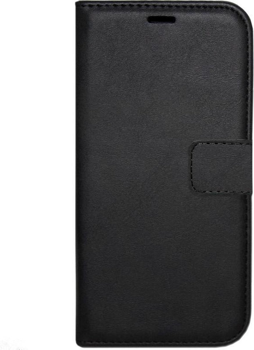 LC.IMEEKE Kunstleren Book Case Portemonnee Pasjes Hoesje Geschikt voor Samsung Galaxy S21 Plus - Zwart