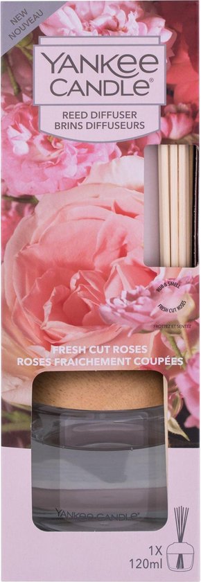 Yankee Candle Reed Diffuser 120 ml - Fresh Cut Roses