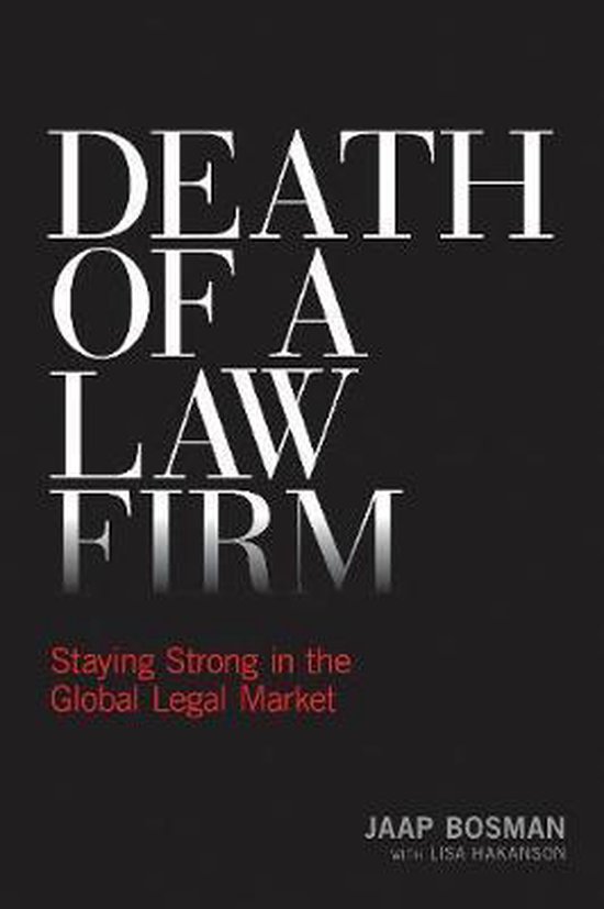 Death of a Law Firm - cover