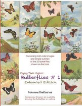 Butterflies #1 - Enhanced Coloring Book