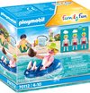 foto van PLAYMOBIL Family Fun Badgast met zwembanden - 70112