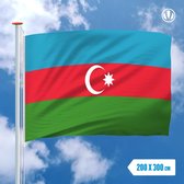 Vlag Azerbeidzjan 200x300cm