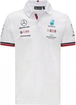 Mercedes GP Team Mens Polo White-7 XXL