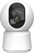 Laxihub P2 - Wifi Beveiligingscamera - Huisdiercamera - Indoor camera met 32 GB Sd-kaart - Full HD Resolutie – Wifi - Privacyfunctie - Wit