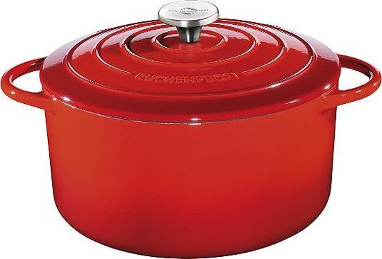 Braadpan 33cm ovaal rood Küchenprofi | van 't Ende