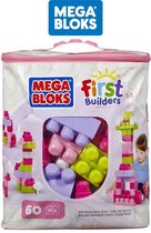 Mega Bloks First Builders 60 Maxi Blokken - Roze