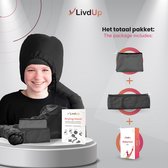 LivdUp Drying Hood - Zwart - Meerdere kleuren - Droogkap - Haardroger Kap - Heat Cap - Incl. Haarband, Draagtas & E-book - Haarverzorging