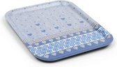 Dienblad Valentine Royal blue 36x28cm