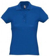 SOLS Dames/dames Passion Pique Poloshirt met korte mouwen (Koningsblauw)