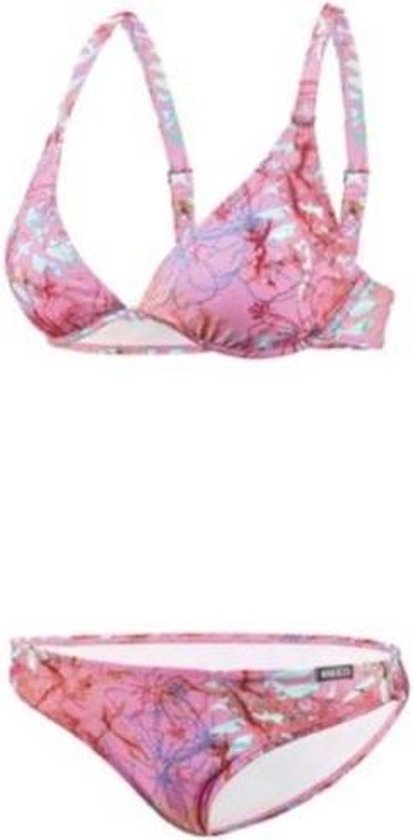 Beco Bikini Beactive Dames C-cup Polyester Roze Maat 36