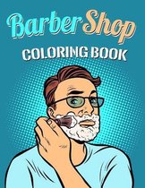 barber shop coloring book