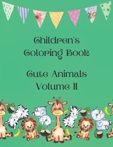Children's Coloring Book - Cute Animals Volume II