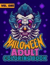 Halloween Adult Coloring Book Vol One