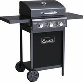 Activa - Barbecue - Gas - Grill - Zwart