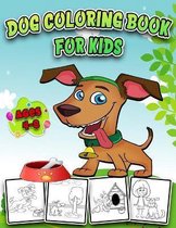 Dogs Coloring book for kids Ages 4-8