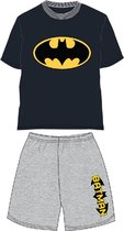 Batman pyjama - maat 98 - Bat-Man shortama - zwart shirt met grijze broek