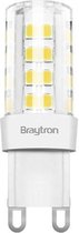 BRAYTRON-LED LAMP-ADVANCE-5W-G9-360D-220V-6500K-ENERGY BESPAREND-CAPSULE-PC MATERIAAL