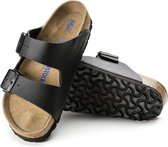 Birkenstock Arizona Zacht Voetbed -  Zwart - Slippers Maat 46